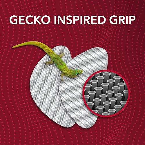 Vista 2 de Setex Gecko Grip Nano - Almohadillas antideslizantes para la nariz de 0.024 in, (5 pares transparentes), más pequeñas y delgadas disponibles, 5