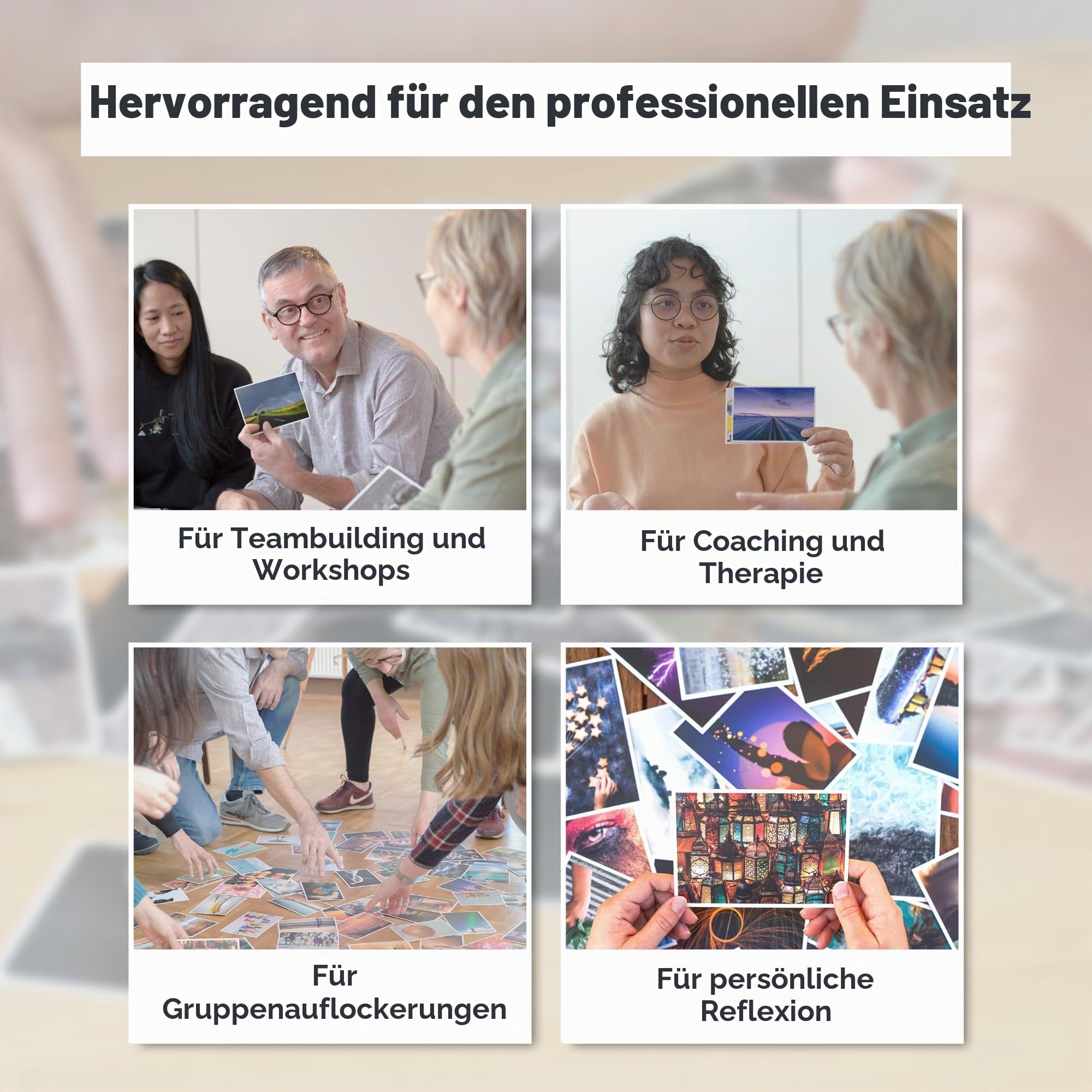 metaFox Coaching Bildkarten | Pathways of Life | 52 hochwertige Postkarten für Coaching und Therapie | Als Icebreaker für Workshops und Teambuilding-Aktivitäten