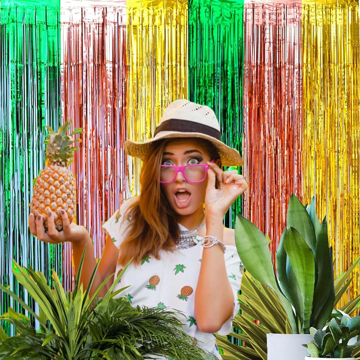 "Hawaiian Luau Party Decorations" - Image 9