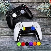 Vista 2 de 64 empuñaduras de joystick para controlador PS5 PS4, tapas de silicona para el pulgar para Playstation 5, Playstation 4 Controller, Xbox 360, Xbox