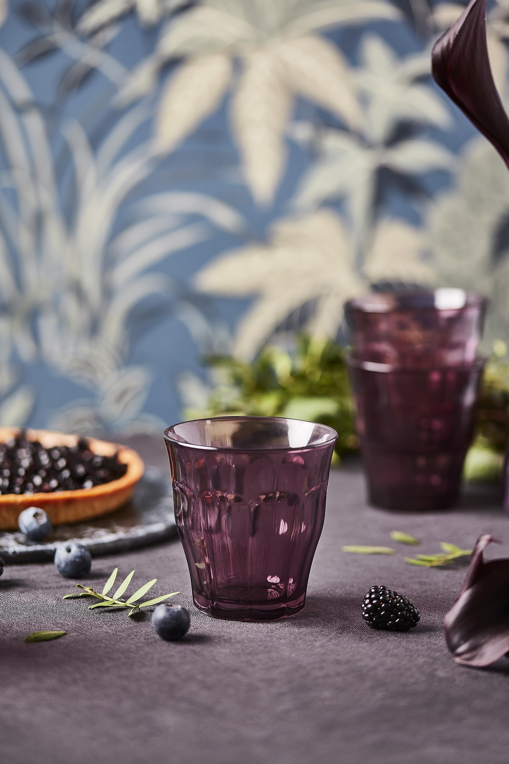 Set de Vasos Duralex Picardie 250 ml Morado (4 Unidades)