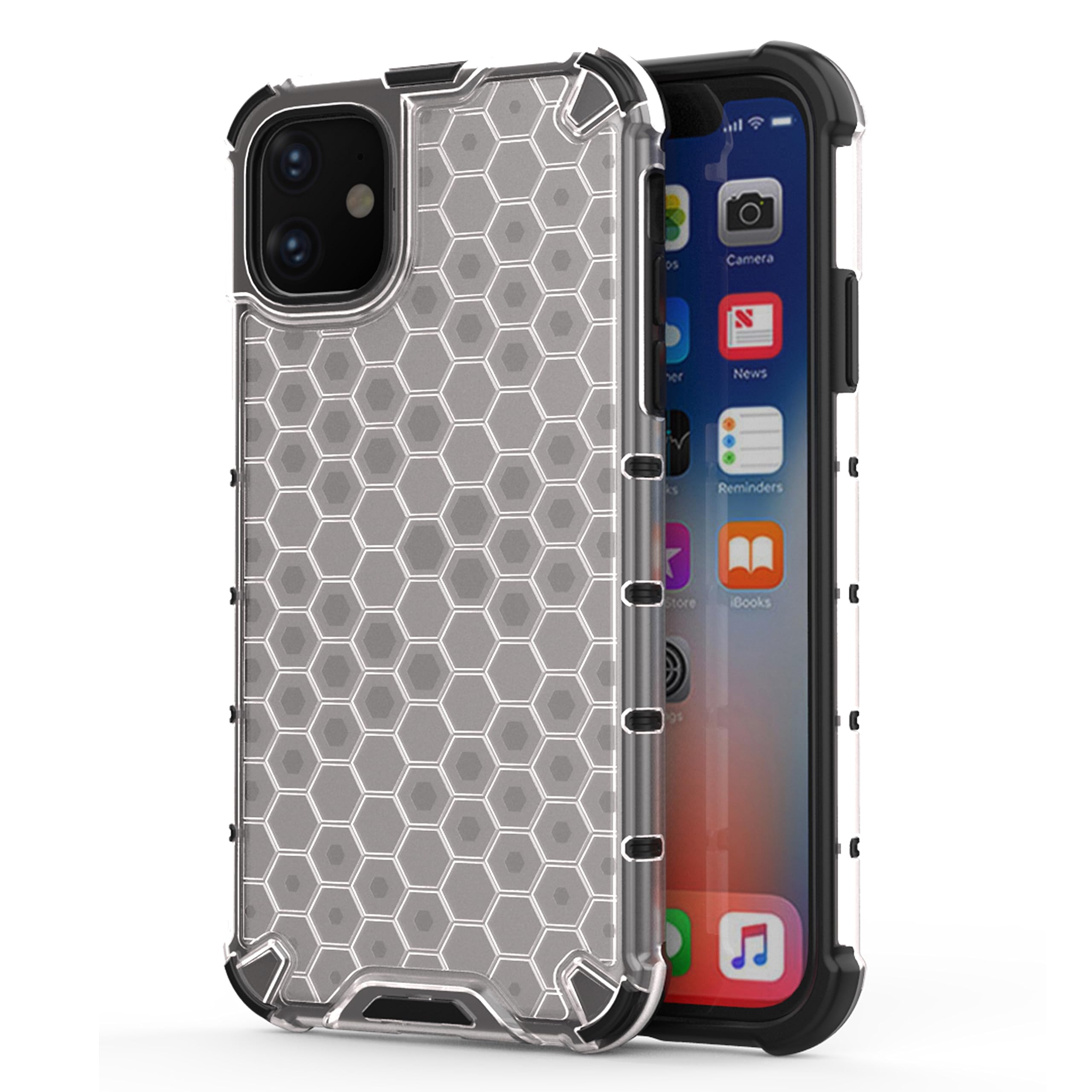 Zapcase Back Case Cover for iPhone 11 | Compatible for iPhone 11 Back Case Cover | 360 Degree Protection Back Cover | Honey Comb Case for iPhone 11 with Camera Protection | (TPU + PC | Transparent) (B0CCL7JF3K) Amazon Price History, Amazon Price Tracker
