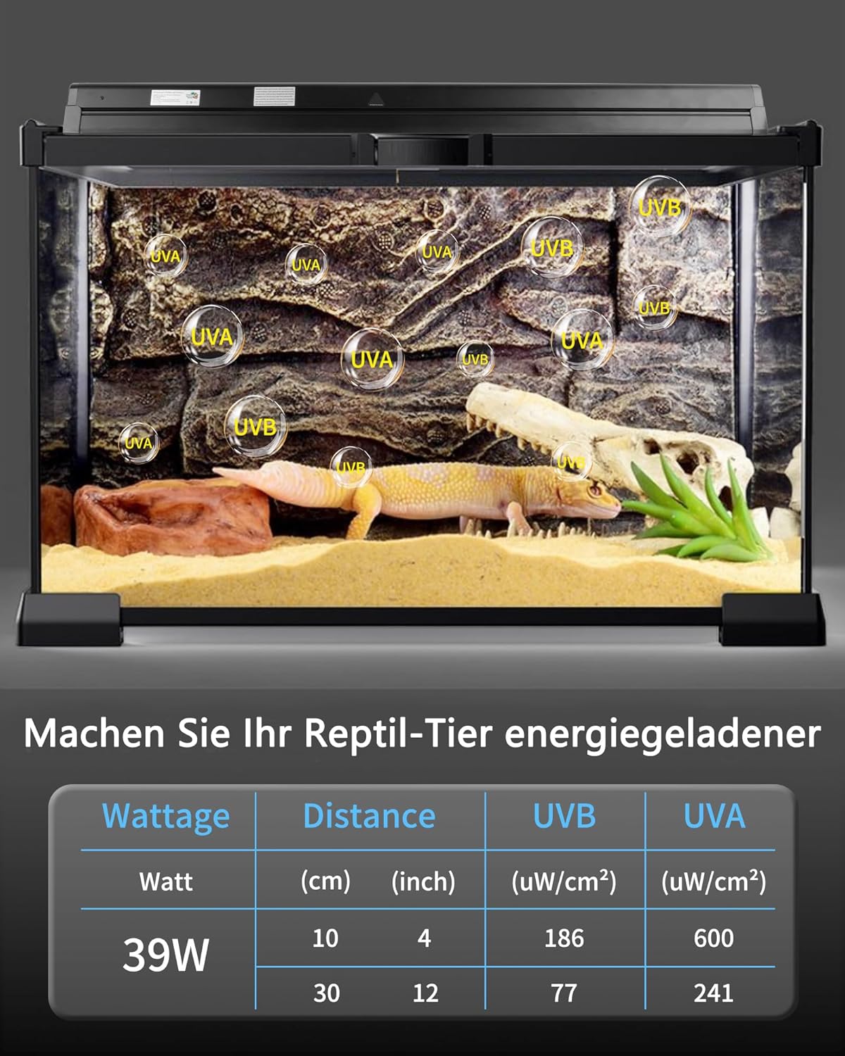 LUCKY HERP T5 UVB Lamp műszaki részletek