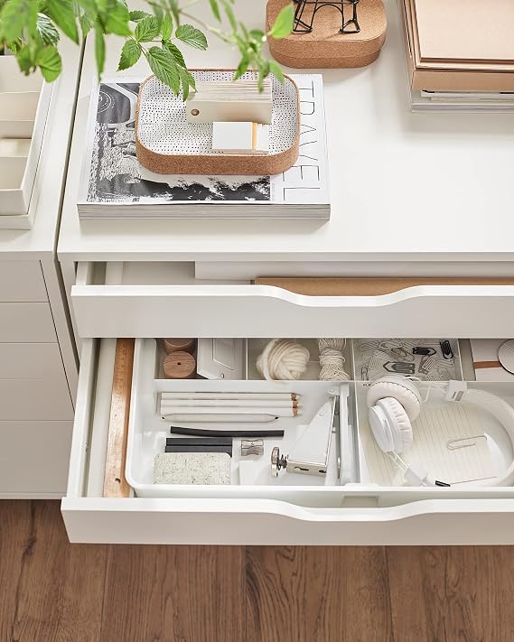 IKEA Alex Drawer Unit on castors, 67x66 cm, White