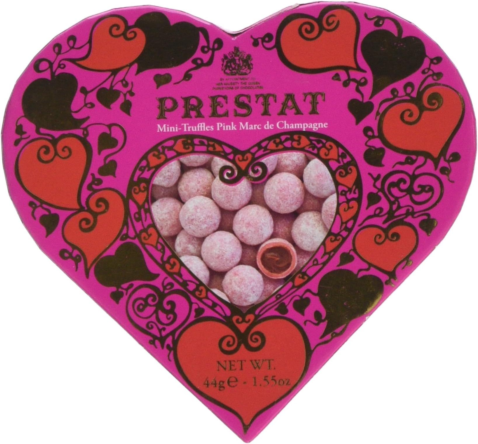Prestat Mini Pink Marc De Champagne Truffles
