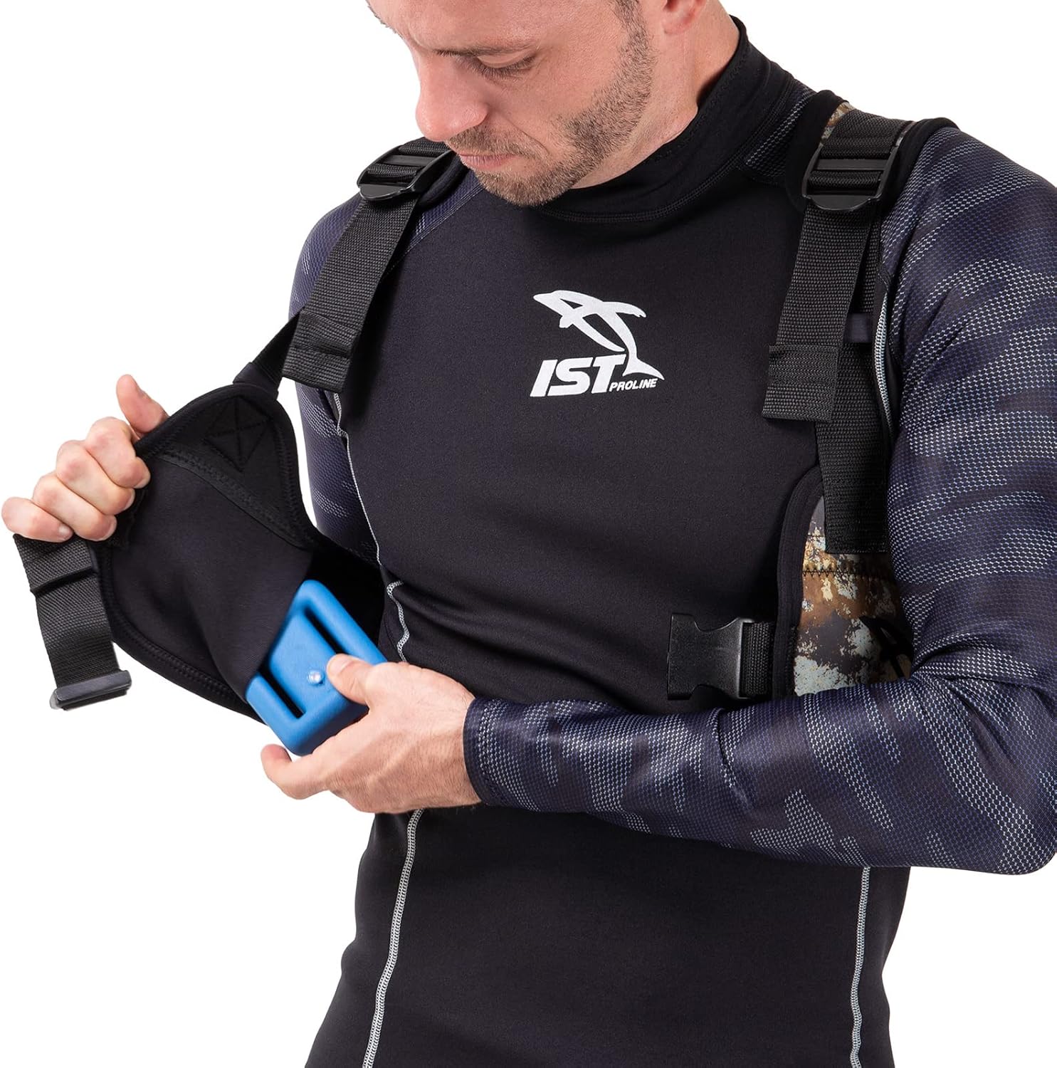 IST VSA0240 Free Diving/Apnea Weight Vest, Holds Up to 35lbs.