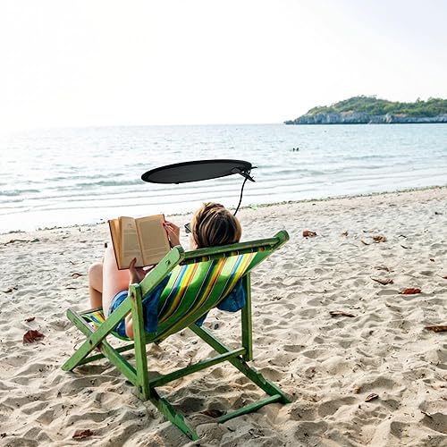 Miniatura 6 de Parasol ajustable para laptop con soporte flexible, bolsa de almacenamiento