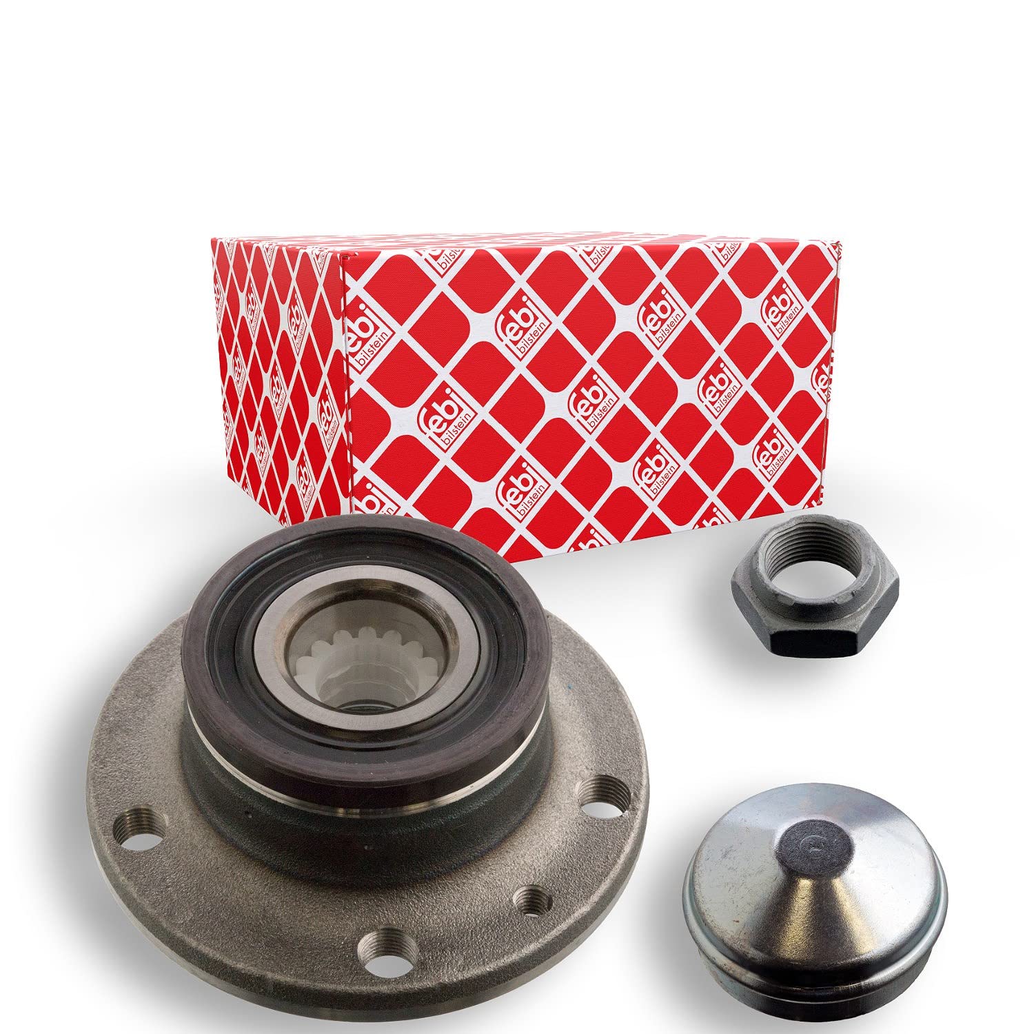 Wheel Bearing Kit fits ALFA ROMEO SPIDER 916 2.0 Rear 95 to 05 51754196 Febi New