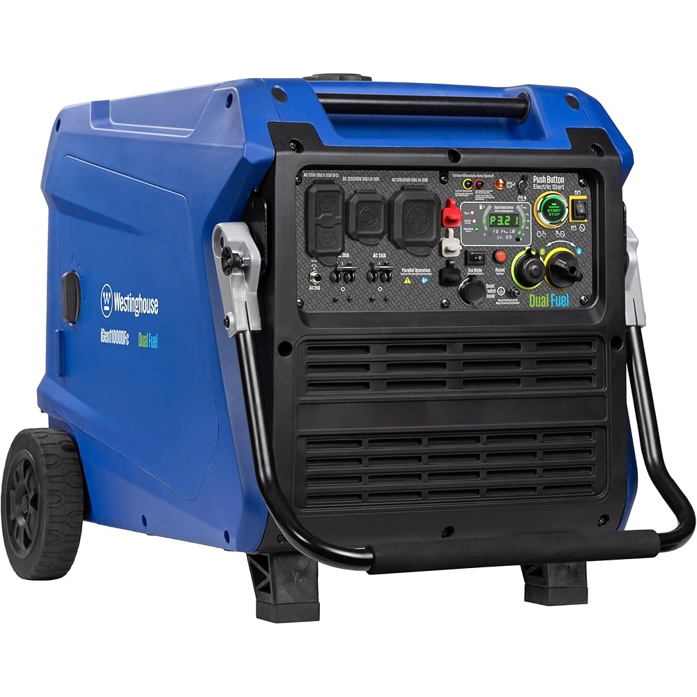 110/mo Finance Westinghouse 11000 Peak Watt Dual Fuel Portable