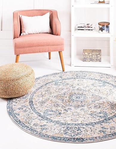 Miniatura 7 de Unique Loom Lola Collection - Alfombra tradicional (2 pies 11 pulgadas x 16 pies 5 pulgadas, color rojo ladrillomarfil)