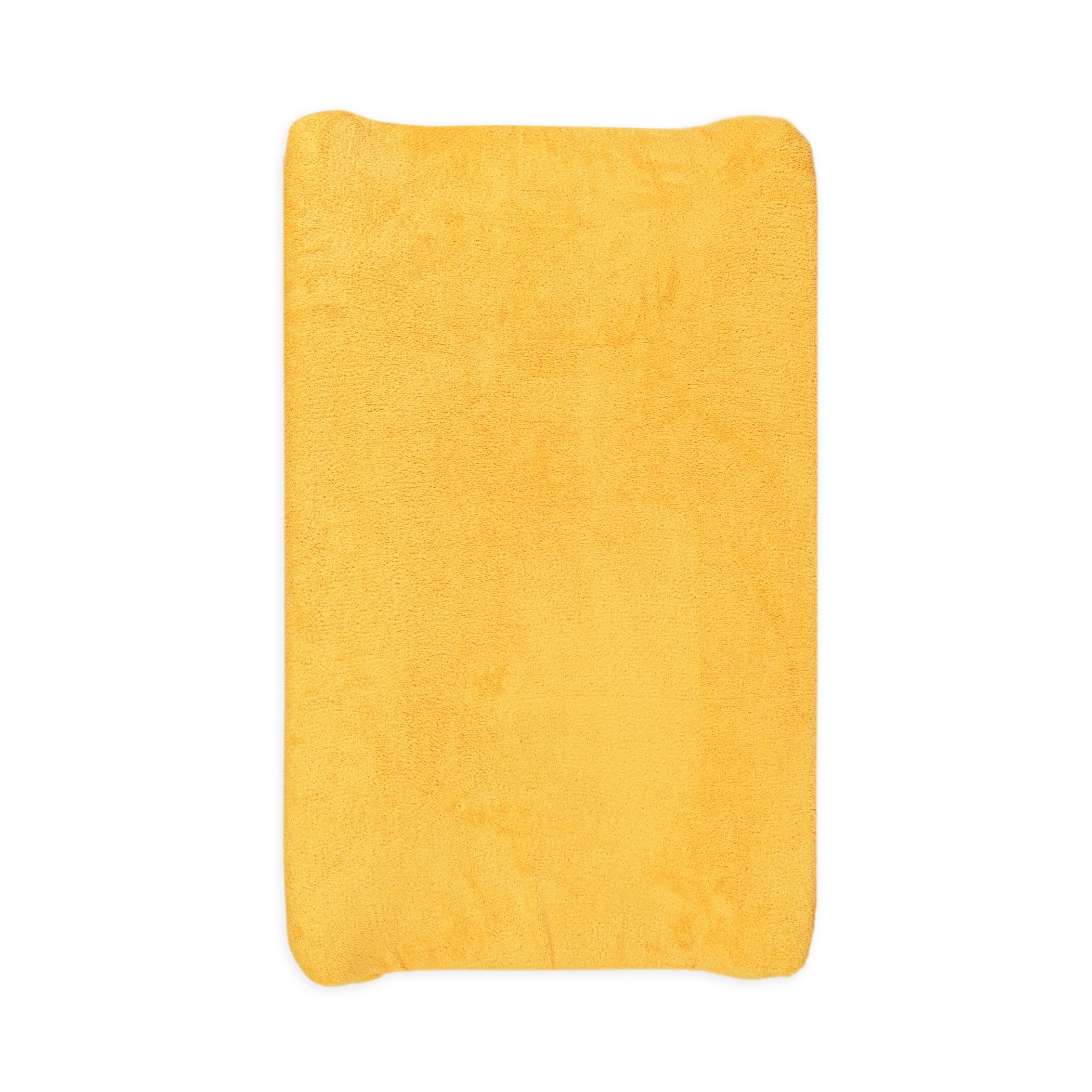 Ti TIN | Funda para Cambiador de Bebé con Tejido Elástico Adaptable 100% Microfibra Suave y Absorbente | 80x50 cm | Color Naranja