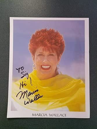 Marcia Wallace-signed photo-COA - Pose 4 - Movie Photos at Amazon's