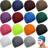 Geyoga 16 Pieces Helmet Caps Skull Caps Cooling Helmet Liner Skull Caps Sweat-Wicking Cycling Hats for Men and Women 16 Colors Multicoloured