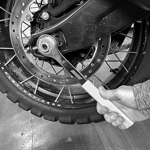 Miniatura 4 de CruzTOOLS AW36X - Llave de eje de 1.417 in con mango de extensión para Harley-Davidson Pan America, H-D Baggers 08-Present y Indian FTR