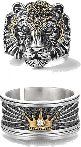 Amazon.in: Stainless Steel - Men's Rings / Men's Jewellery: Jewellery