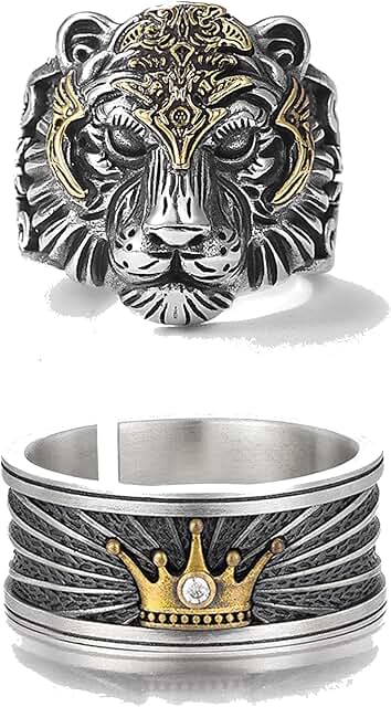 Amazon.in: Stainless Steel - Men's Rings / Men's Jewellery: Jewellery