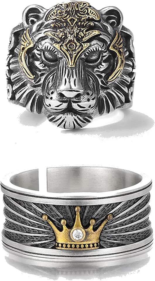 Amazon.in: Stainless Steel - Men's Rings / Men's Jewellery: Jewellery