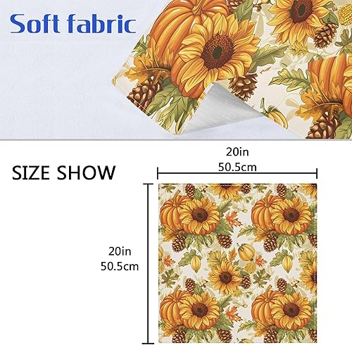 Miniatura 7 de Juego de 4 servilletas de tela, diseño de bayas de acebo, de poliéster, para decoración de bodas y Año Nuevo