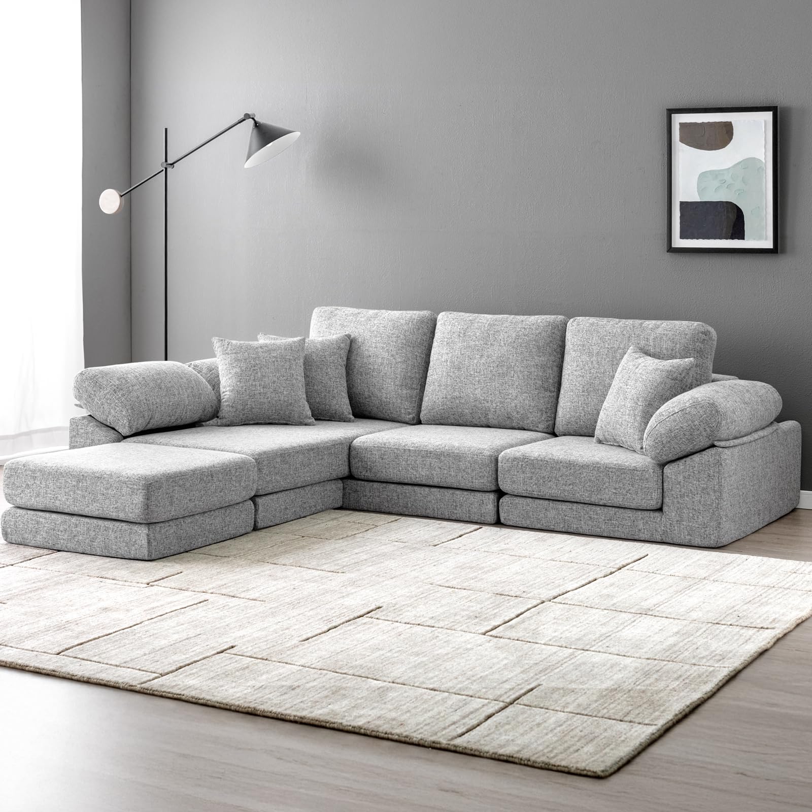 Amazon｜タンスのゲン ソファー 3人掛け【搬入らくらく！圧縮梱包