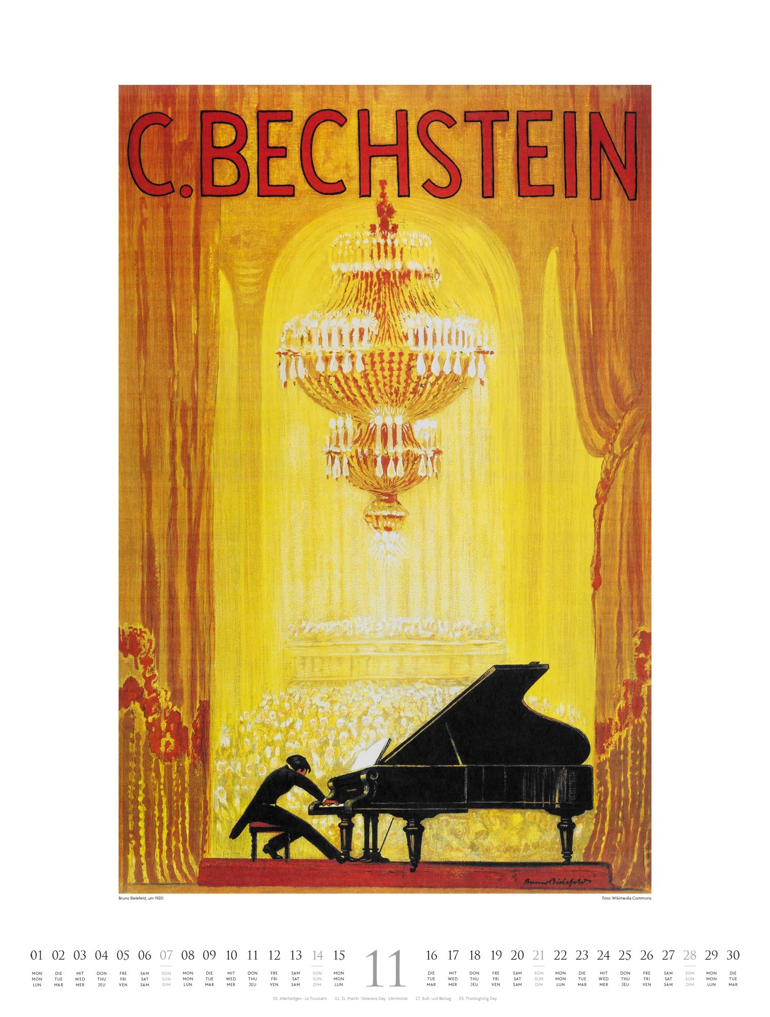 Plakate & Poster Kalender 2027 | Vintage Kunst-Kalender im großen Hochformat (50x66 cm) | Historische Plakatkunst