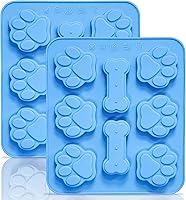 Vista 13 de Anaeat Moldes de silicona desmontables para chocolate, juego de 4 moldes de silicona flexibles y antiadherentes para barras de proteína y energía