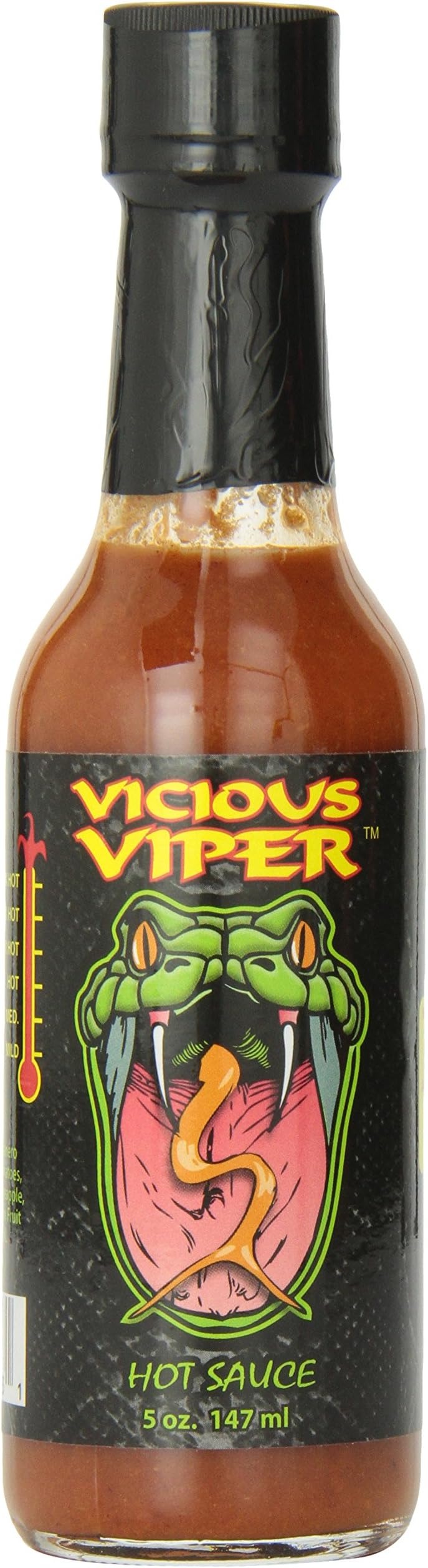 Vicious Viper Hot Sauce, 5 Ounce