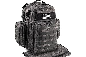 Dinictis Diaper Bag Backpack for Men: The Ultimate Tactical Adventure for Dad's