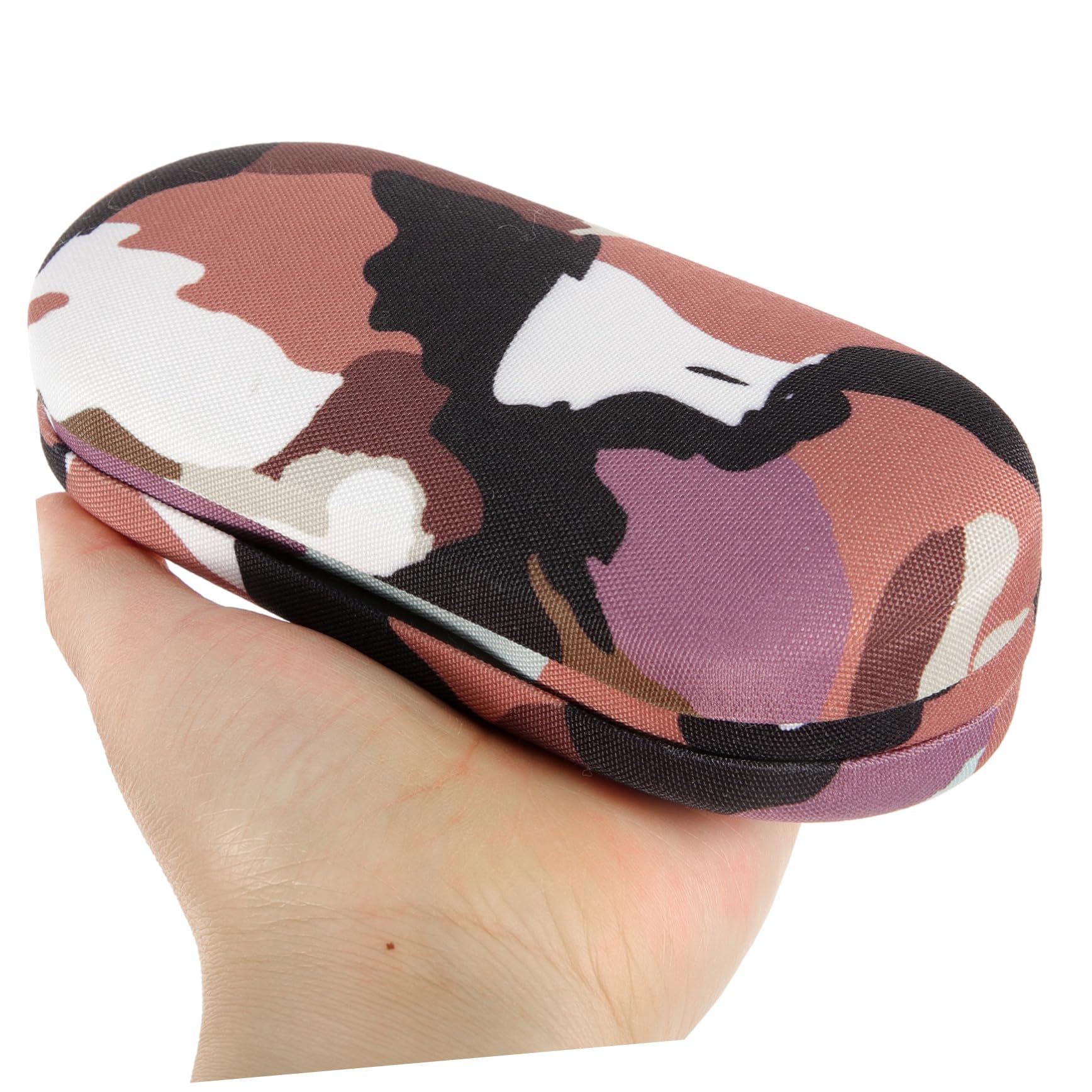 UPKOCH 2 Ensembles Étui Double Camouflage pour Lunettes et Lentilles Étui Portable Durci avec Miroir Applicateur et Flacon Rangement Voyage Pratique pour Hommes et Femmes
