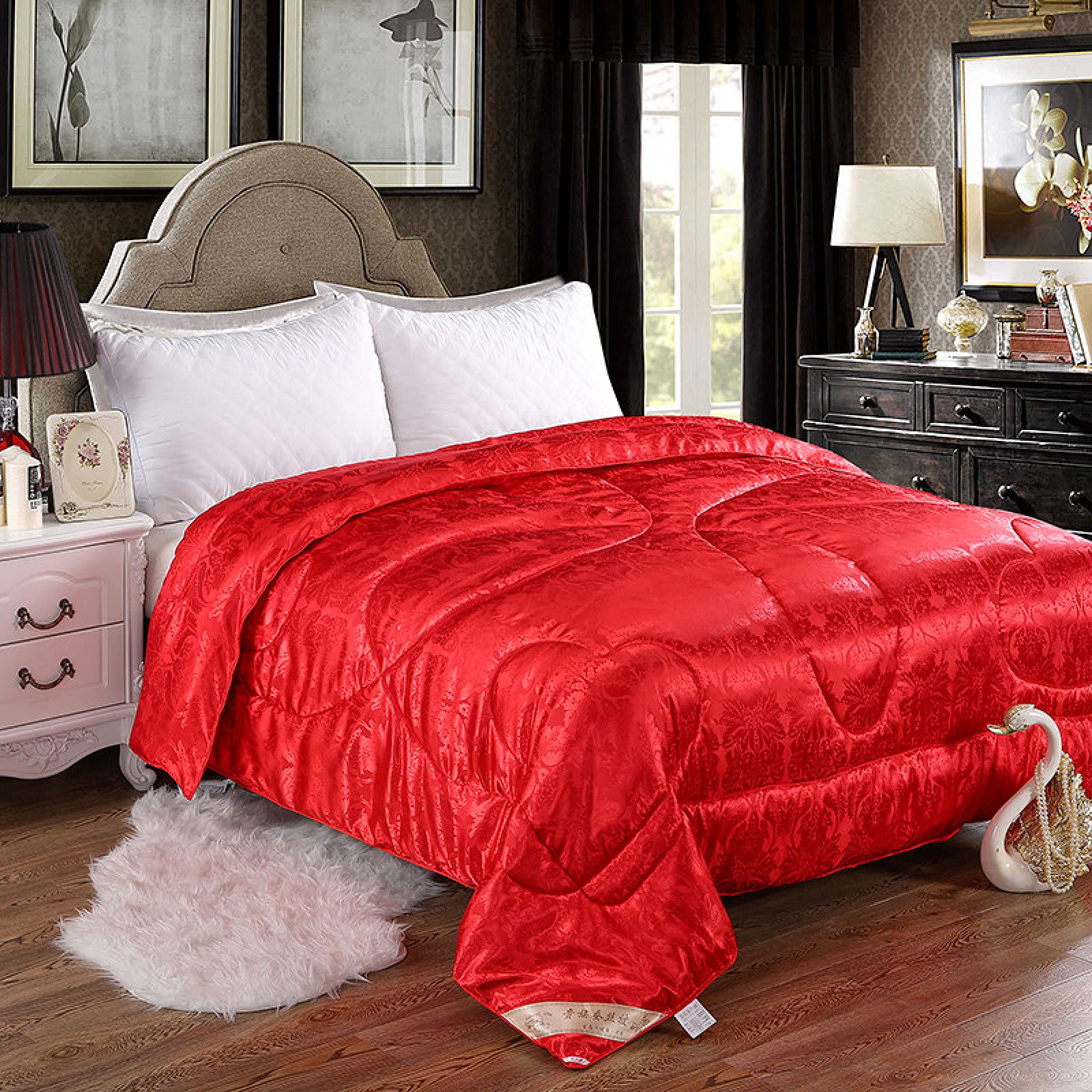 Couette en soie chaude FACAI grande couverture pour lit et canapé