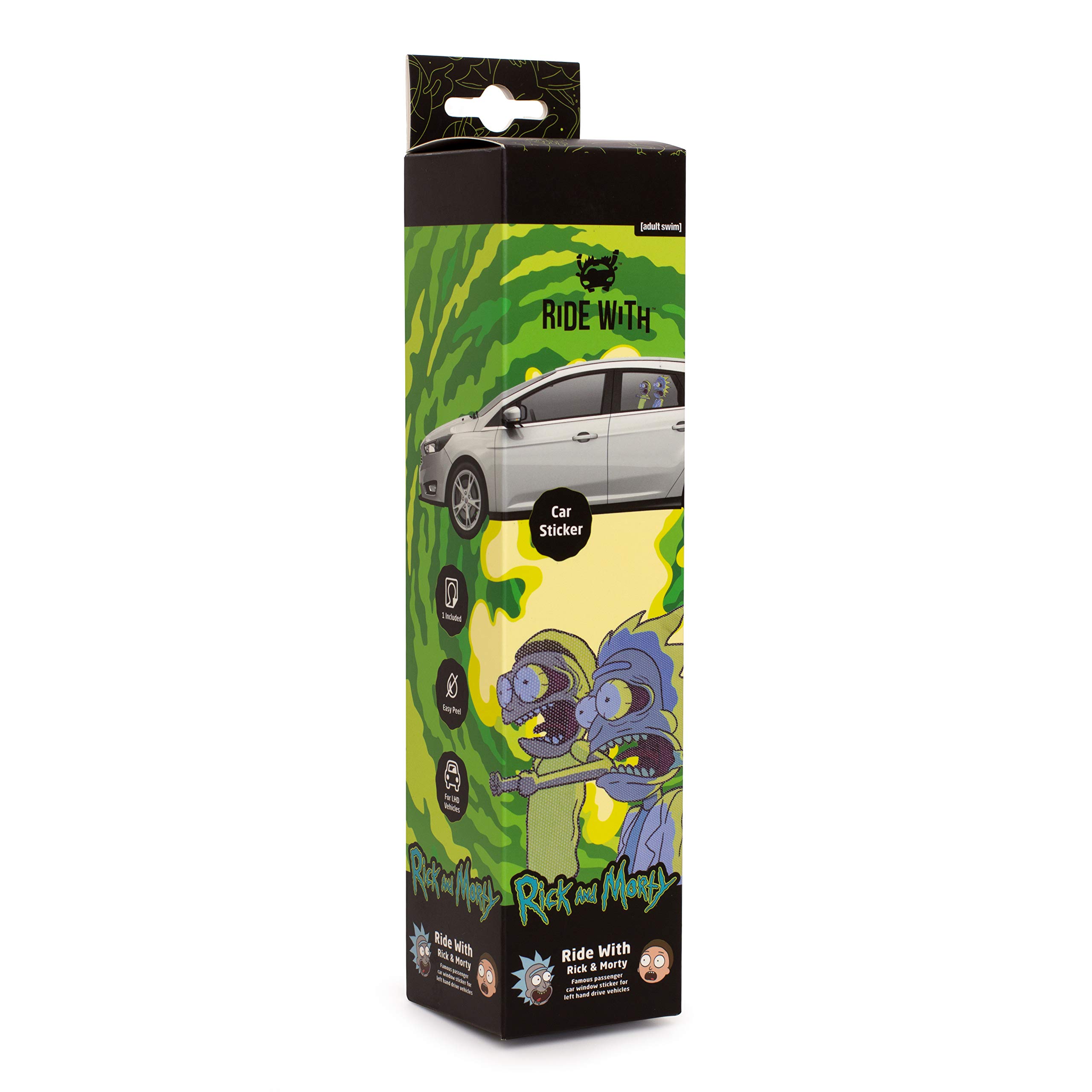 Autocollant Rick Et Morty édition Spéciale - Pour Vitre De