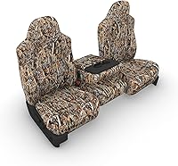 Vista 4 de Fundas pasa asientos Durafit Seat para Ford modelos 2002-2010, F250/F350/F450/F550, 40/20/40, con respaldar alto y camuflaje a elección