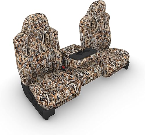 Miniatura 4 de Fundas pasa asientos Durafit Seat para Ford modelos 2002-2010, F250/F350/F450/F550, 40/20/40, con respaldar alto y camuflaje a elección