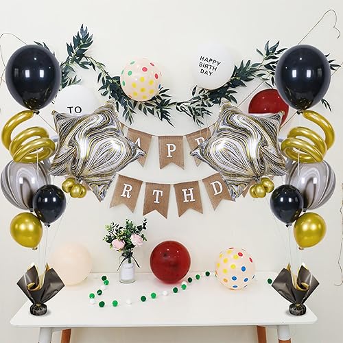 Miniatura 4 de Juego de 2 soportes para globos con base sólida pesada, centros de mesa para cumpleaños, niñas, baby shower, San Valentín, decoración de fiesta de
