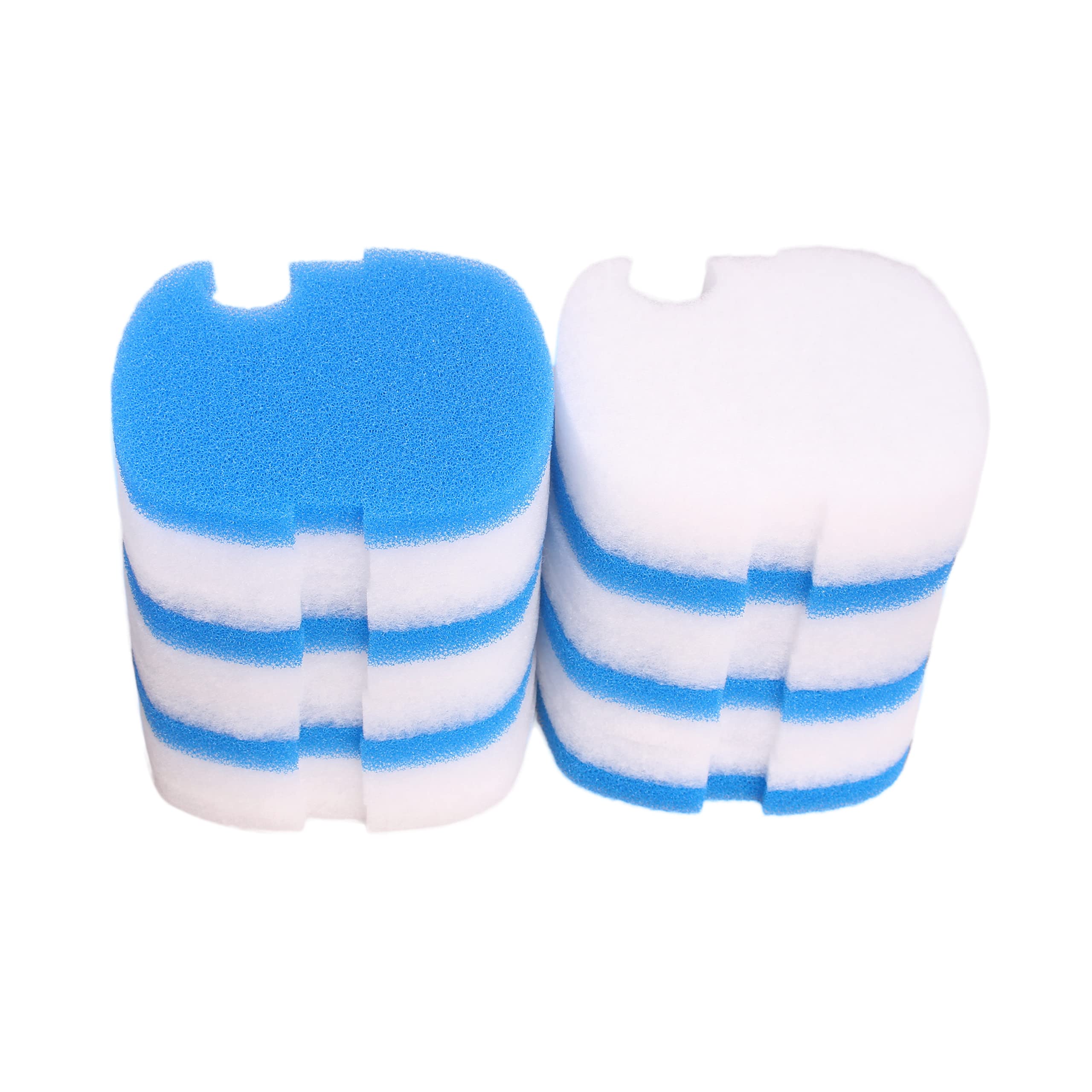 INGVIEE Pacchetto Filtri Per Pond Solutions 1400EF: 12 Ovatta + 6 Spugne Blu Di Ricambio - 5