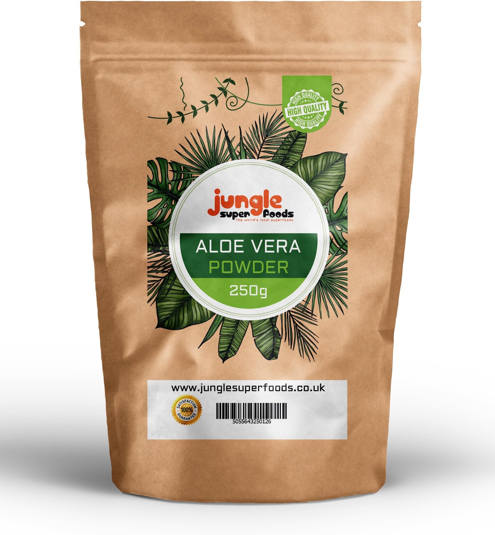Aloe Vera Leaf Powder by Jungle Superfoods 50g