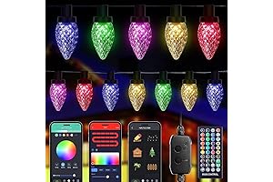 RGB Christmas Tree Light Splitter (66 Feet, 100 LED)