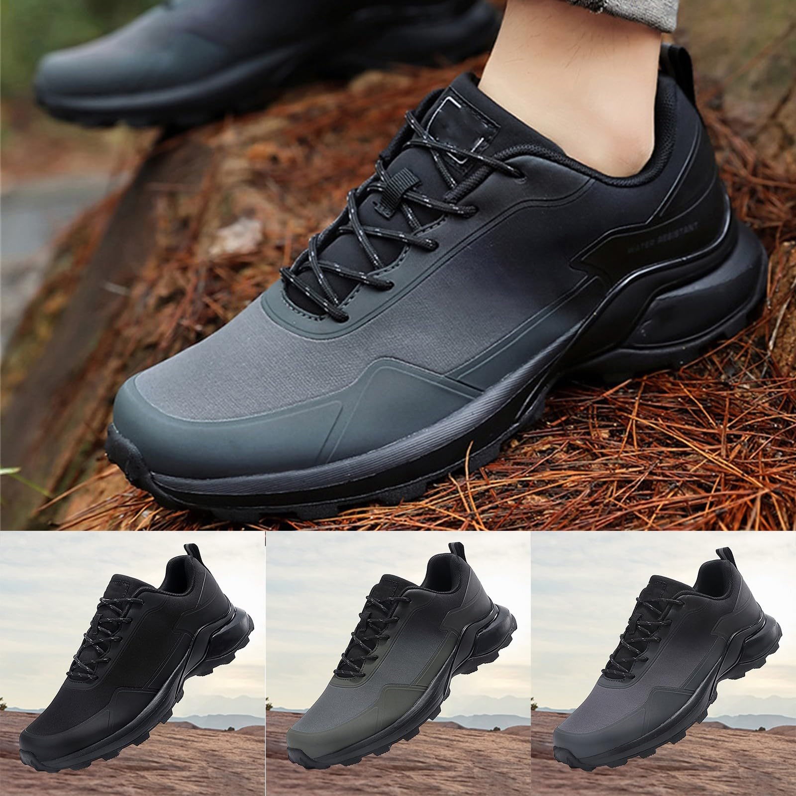 Zapatillas deportivas para hombre, ligeras, de malla, transpirables