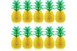 Blulu Pineapple Centerpiece Decorations for Hawaiian Luau Party Supplies