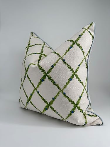 Miniatura 4 de Funda de almohada de celosía Primavera Grandmillennial Pillow