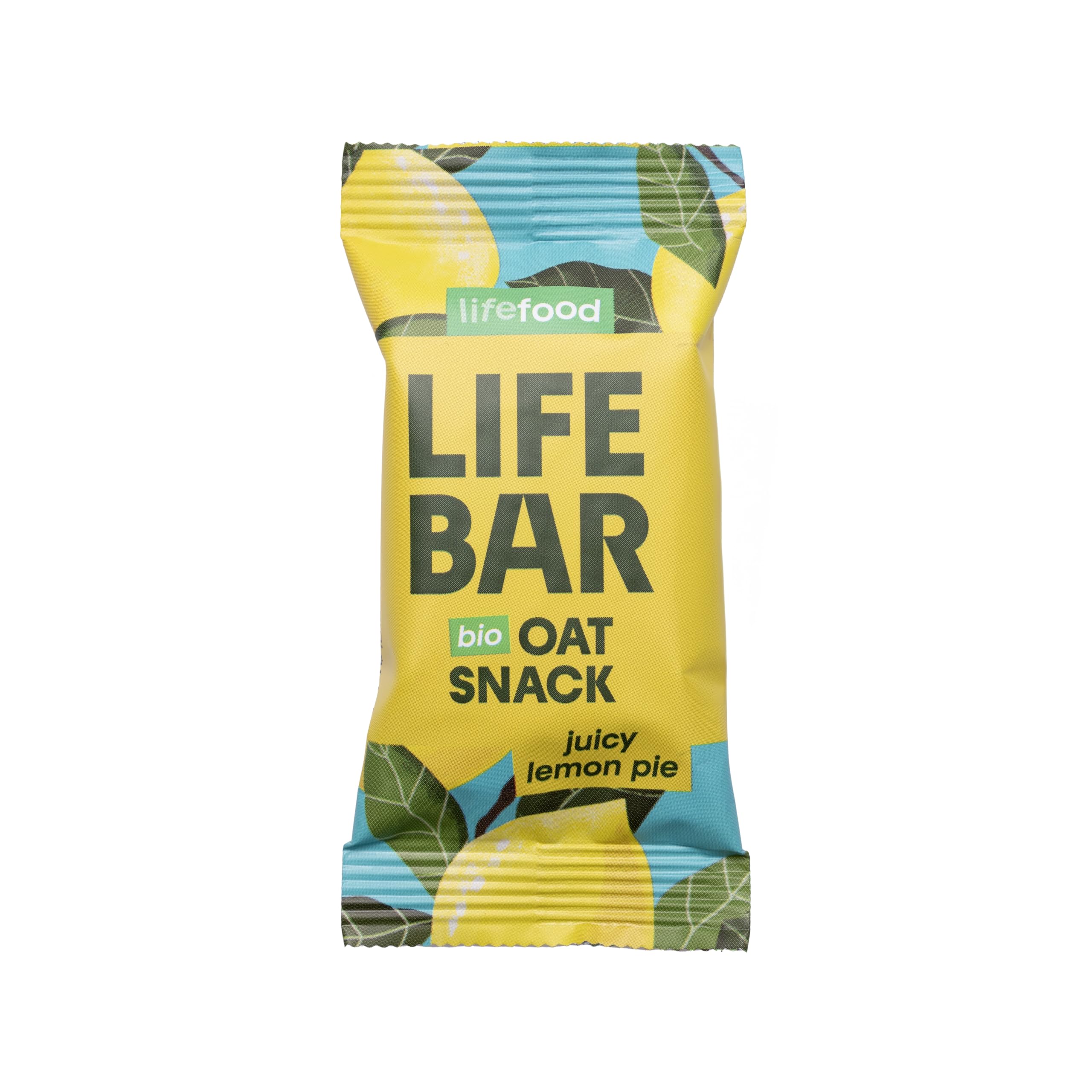 Lifebar Haferriegel, Hafer Riegel, Haferflocken Riegel, Hafer Snack Vegan Bio Glutenfrei by Lifefood (Zitrone)