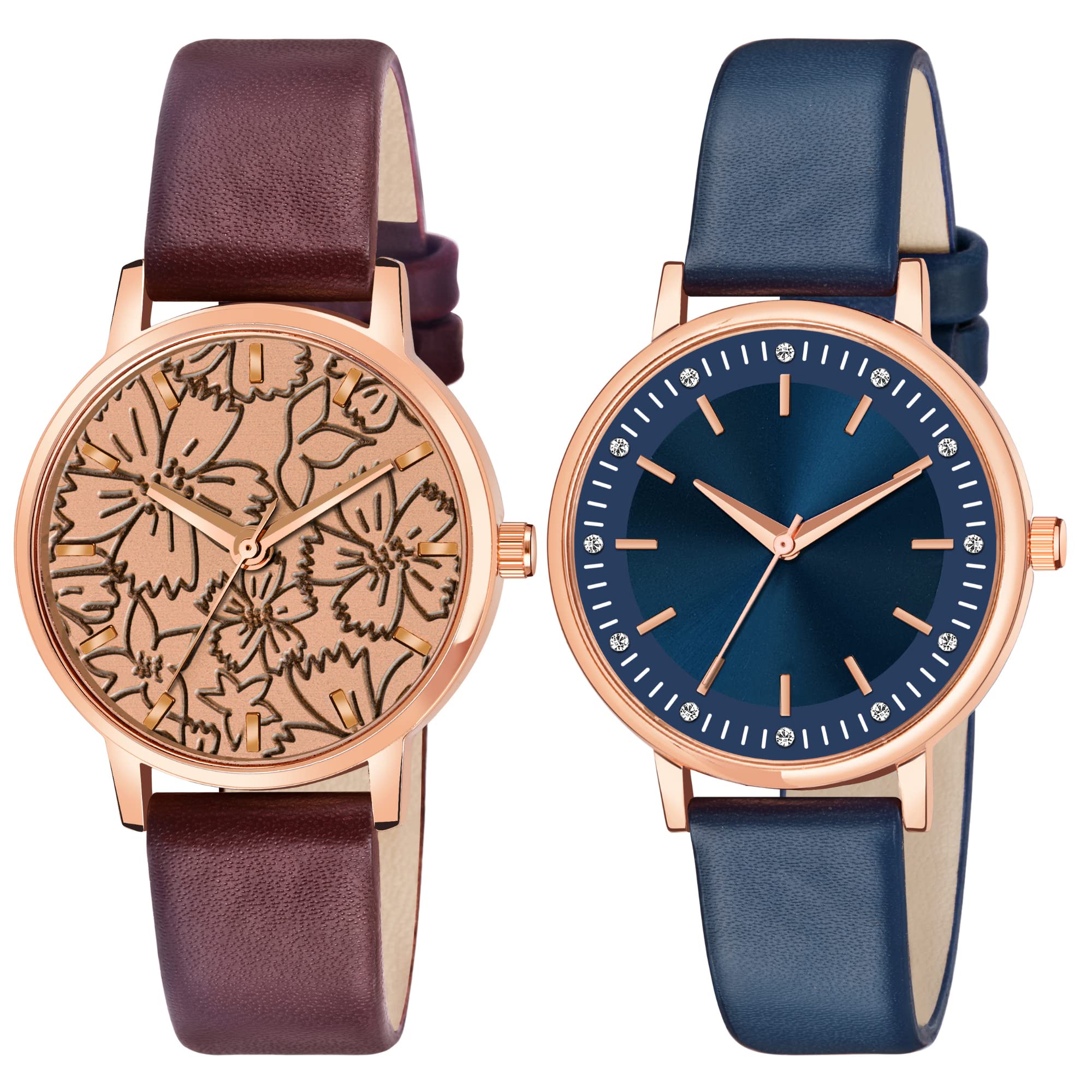 ON TIME OCTUS Analog Girls and Womens Watch OP_103_107 (Multi Color Dial Multi-Colored Strap) (Pack of Two) (B0B5RL2FSS) Amazon Price History, Amazon Price Tracker