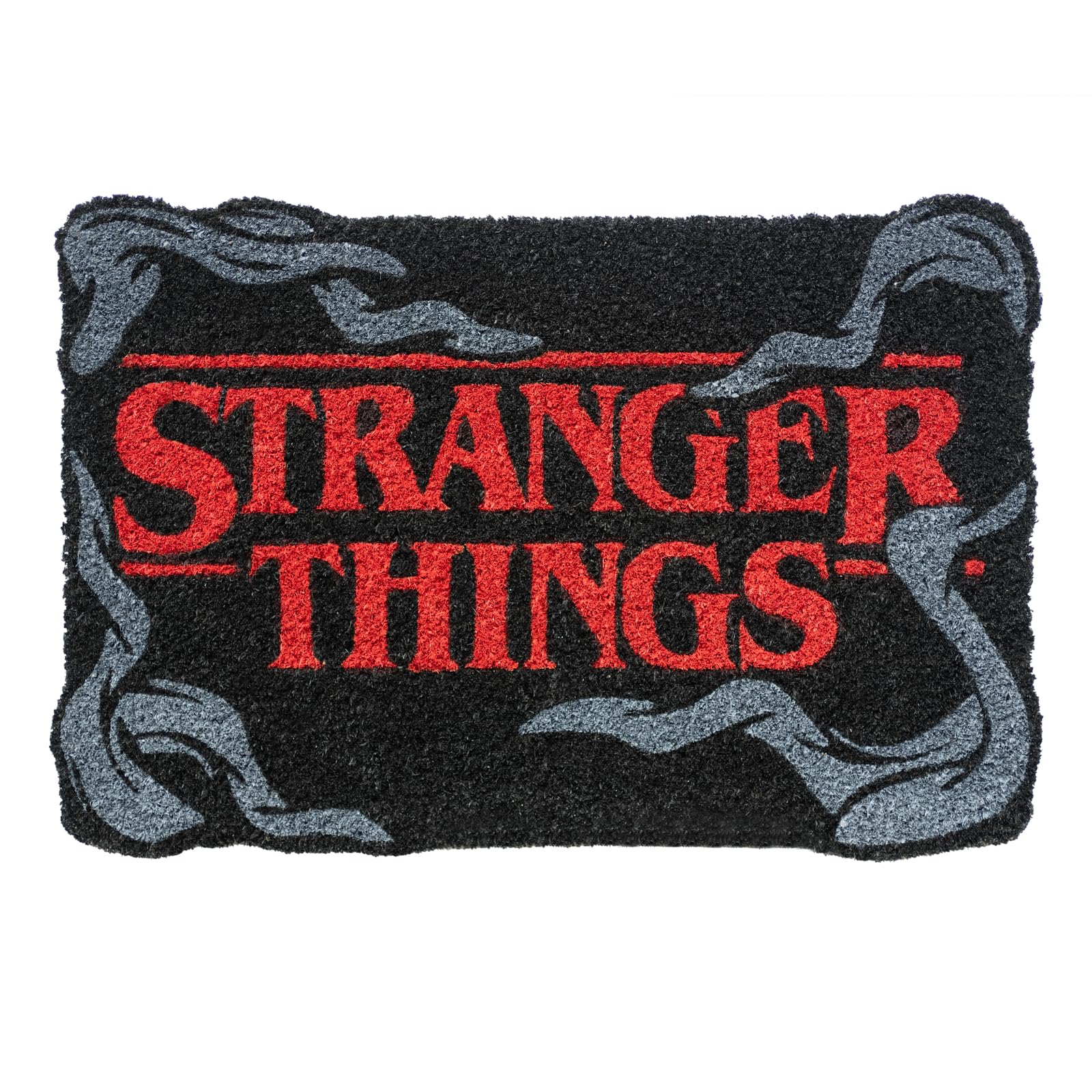 Grupo Erik Felpudo Stranger Things - Felpudo Entrada casa Antideslizante 40x60 cm - Alfombra Entrada casa Exterior, Fabricado en Fibra de Coco - Stranger Things merchansiding Oficial