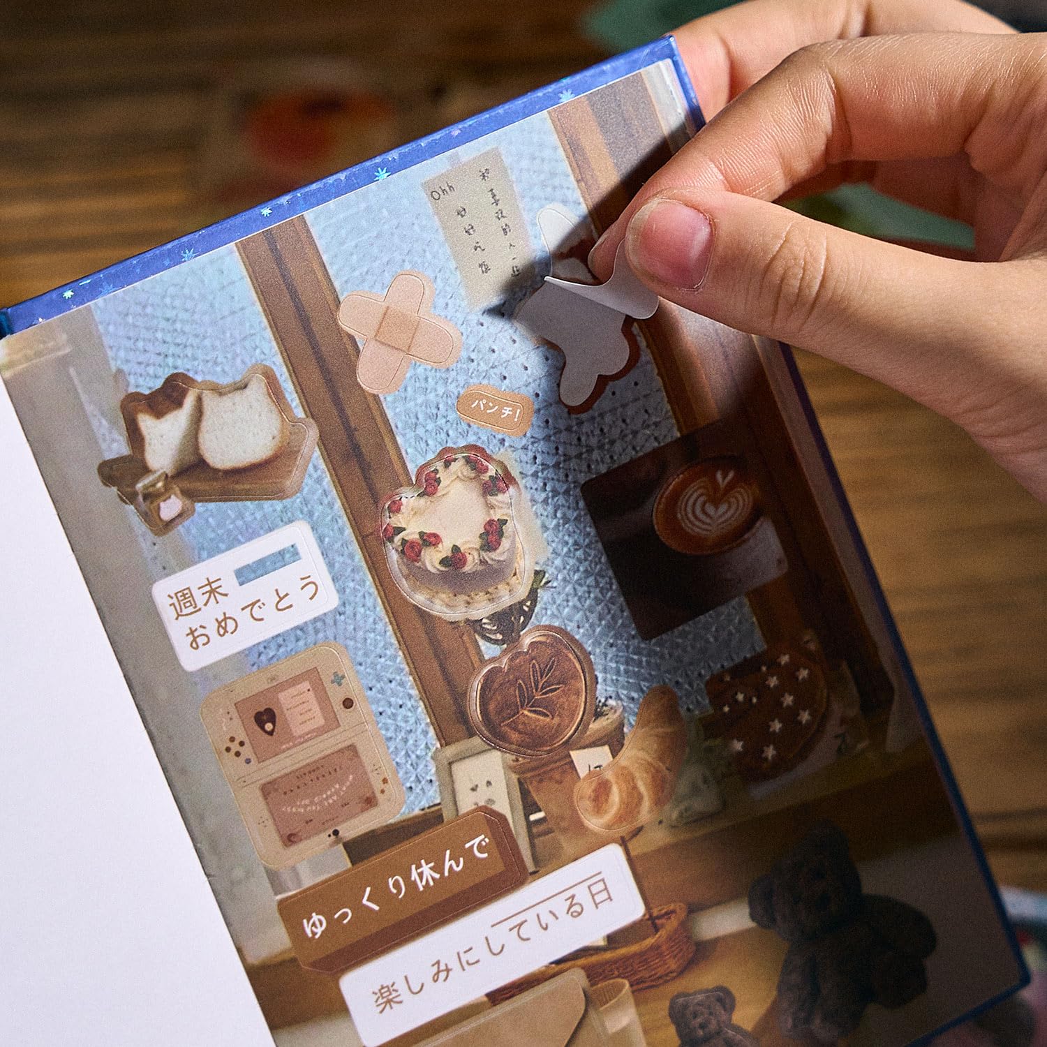 Japońska książka z naklejkami w stylu retro, 45 arkuszy, ponad 700 wzorów, wstępnie wycięte naklejki papierowe z serii snów, do scrapbookingu, dziennika (zimowy list marzeń)