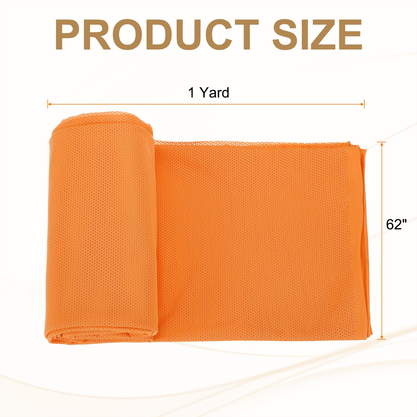 PATIKIL 62 Inch Wide Mesh Fabric Slightly Stretchy for Sewing Backpack Pocket and Straps Netting Clothes, Netting Bags - Image 2