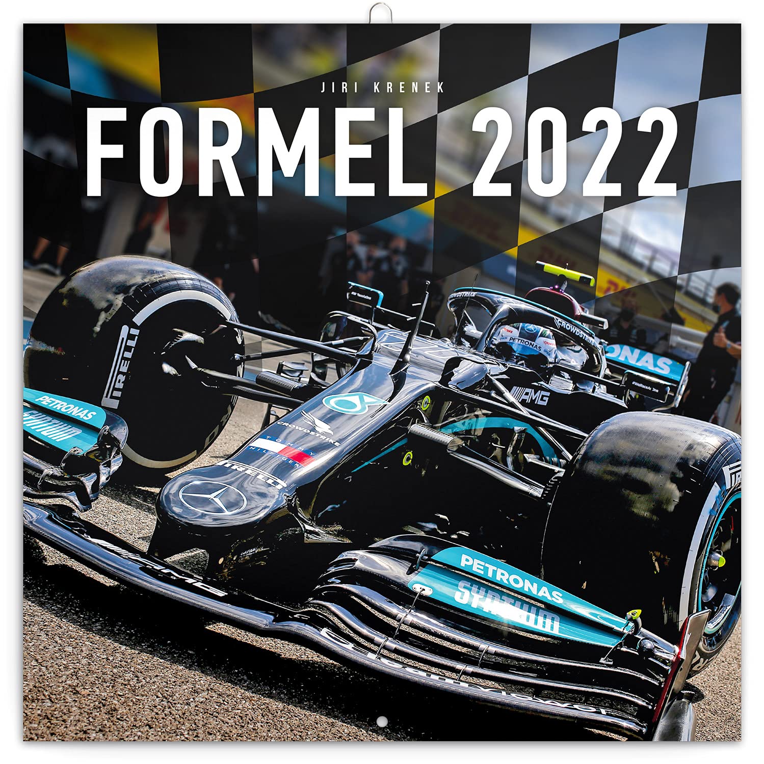 Formel 2022 Wall Calendar (English Language Not Guaranteed), Motor Sports, Brochure Calendar with Monthly Calendar, Car Calendar, 30 x 30 cm (Opened 30 x 60 cm)
