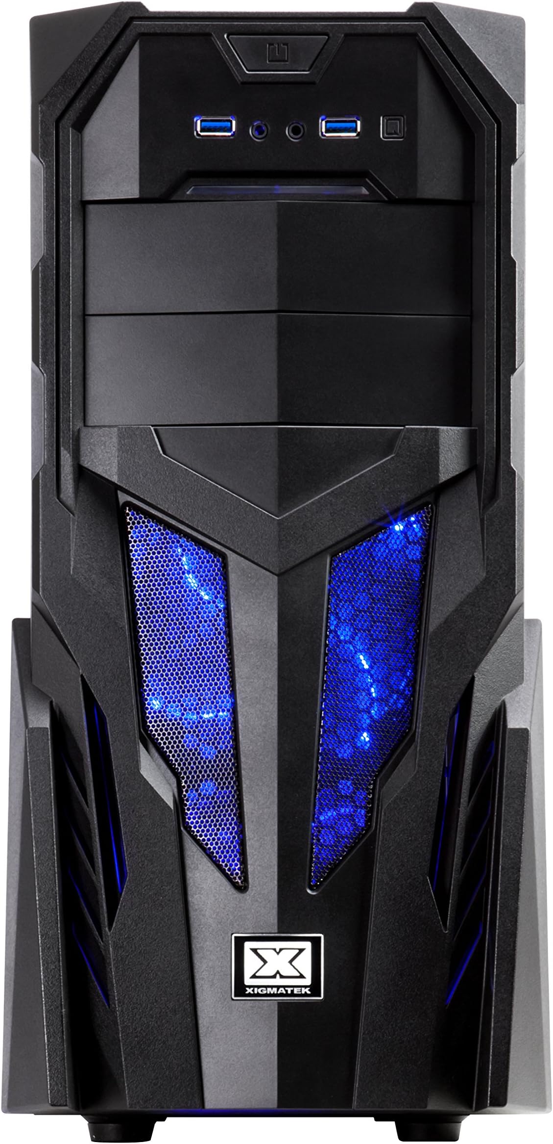 Xigmatek Shockwave EN5988 Black Steel/ABS ATX Mid Tower Computer Case EN5988