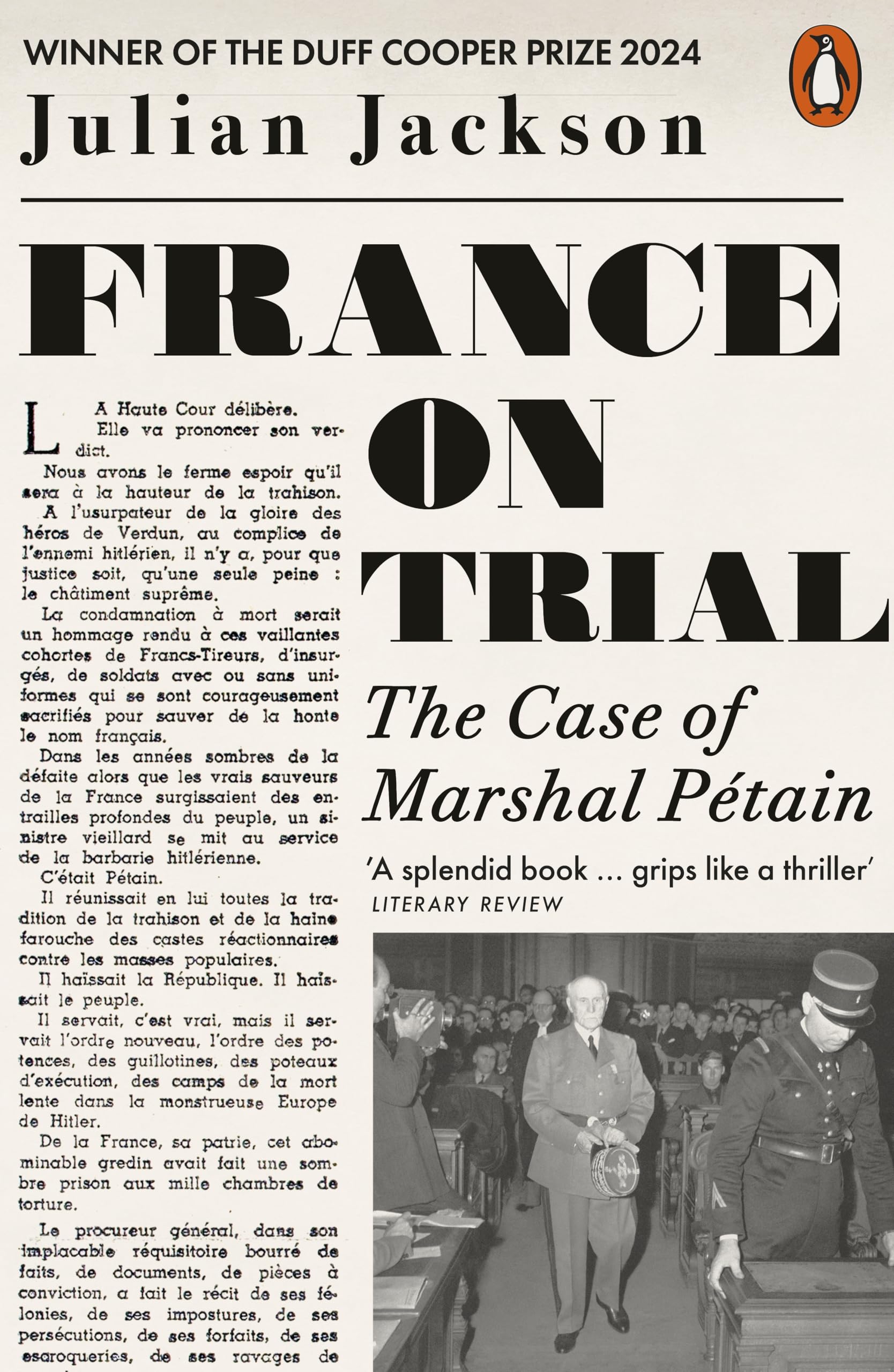 France on Trial: The Case of Marshal Pétain