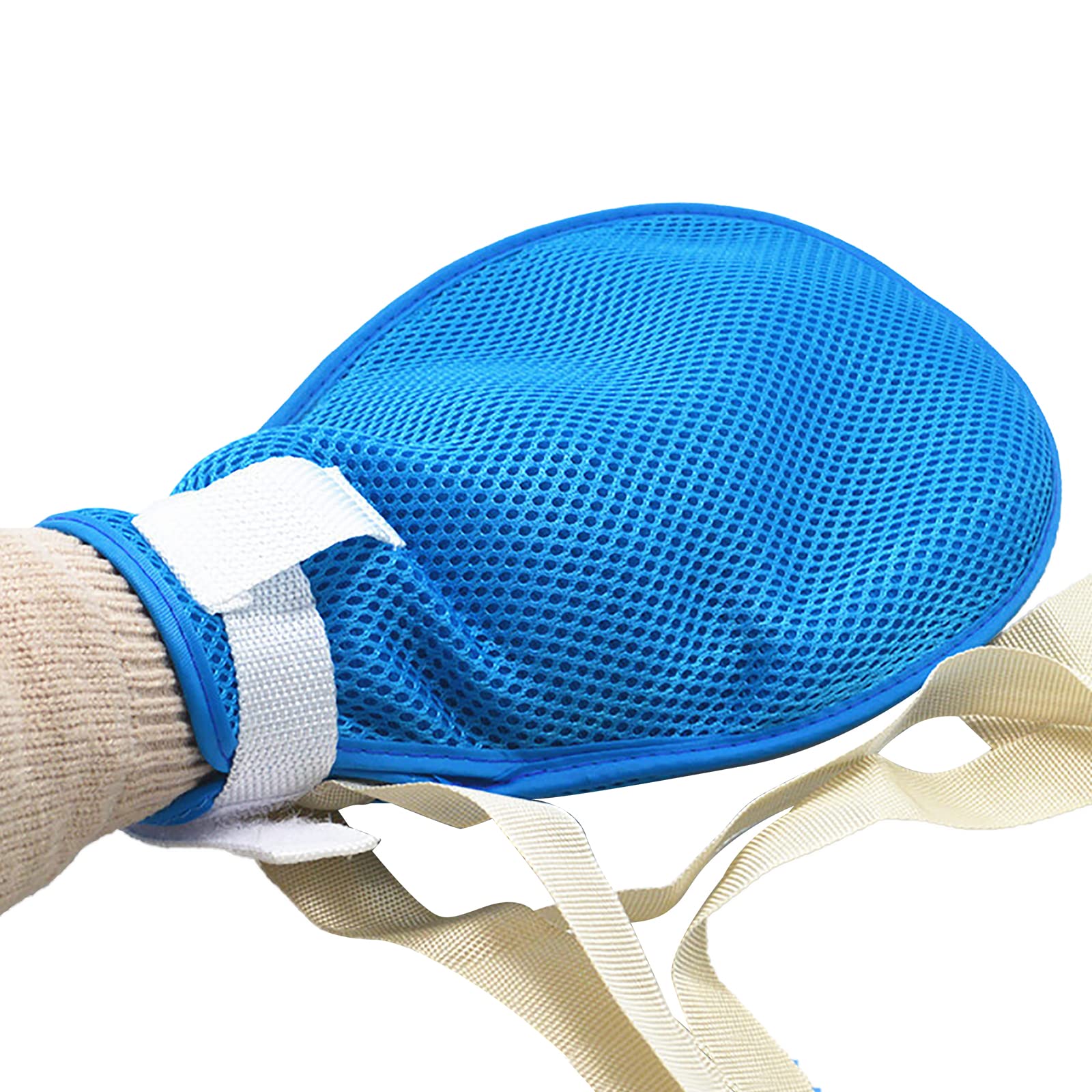 YJZQ - Guantes de protección para manoplas con banda para guantes antiarañazos y guantes de malla transpirable