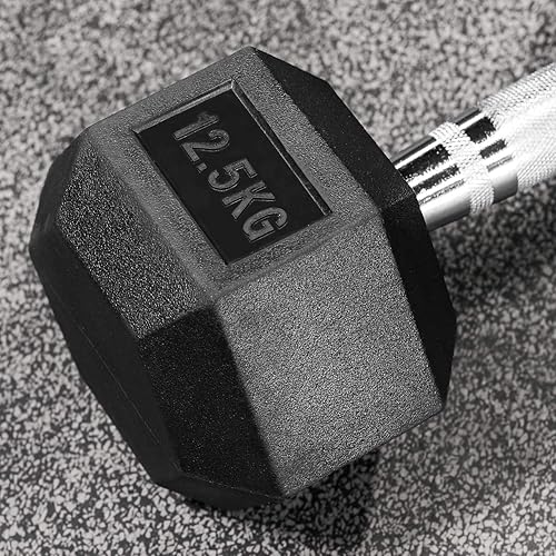 Miniatura 10 de METIS Mancuernas hexagonales de 6 libras, opciones de 66 libras par  Pesas de mano de entrenamiento de fuerza  Equipo de ejercicio  Juego de