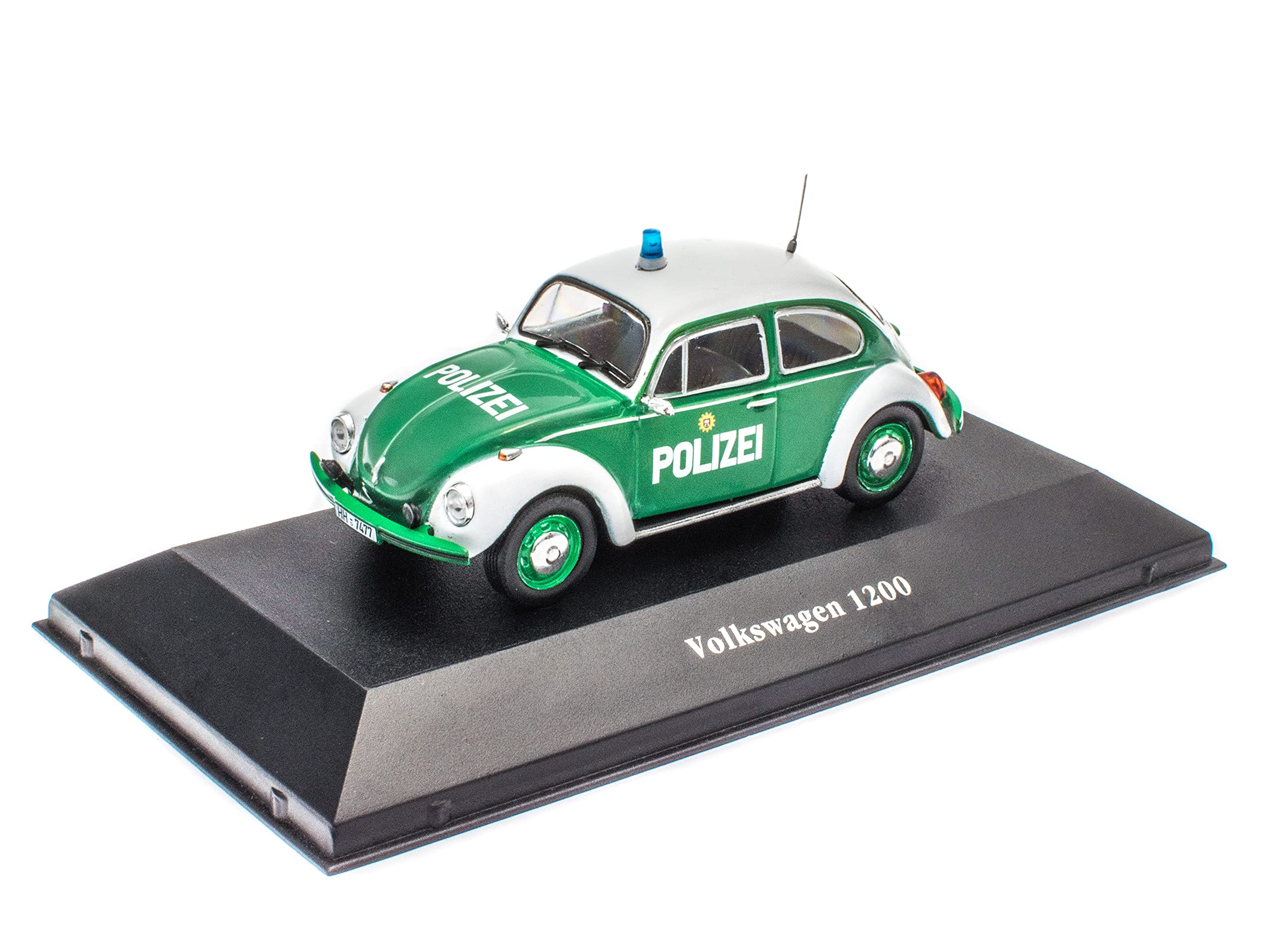 OPO 10 - Police Car 1/43 compatible with Volkswagen 1200 Deutschland 1977 (Z001)